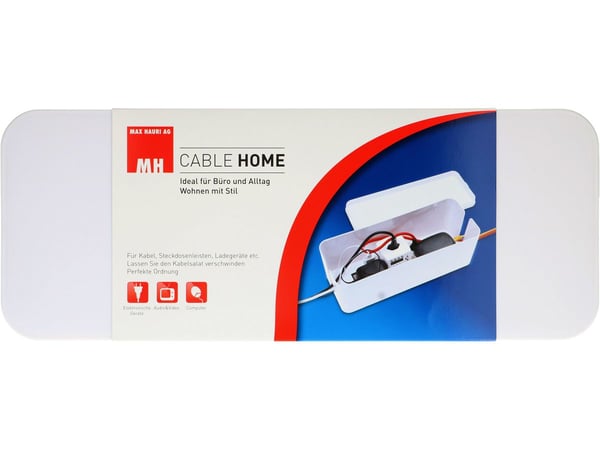 Max Hauri AG Cable Home Cable Facility Box Gulv Kabelboks Hvid 1 stk