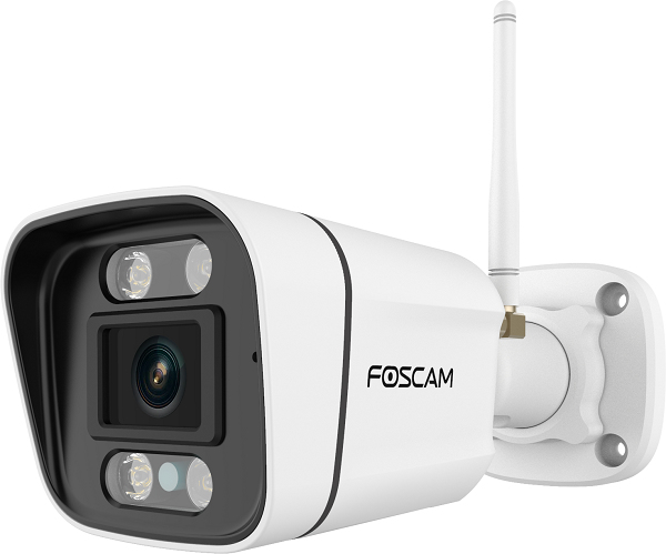 Miniatyrbillede 1 af 2: Foscam V5P Kugle (form) IP-sikkerhedskamera Udendørs 3072 x 1728 pixel Væg
