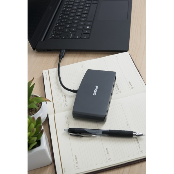 CalDigit Thunderbolt 3 mini Dock Kabel Svart, Grå