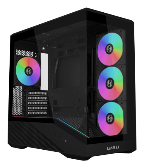 Miniatyrbild 10 av 14: Lian Li Vector V100R MINI Mini Tower Svart