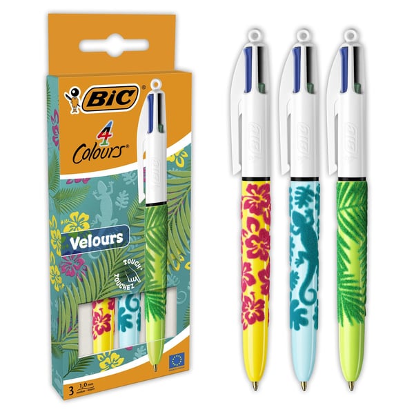 Miniatyrbild 2 av 6: BIC 992579 kulspetspennor Fastklämbar, indragbar kulspetspenna 3 styck