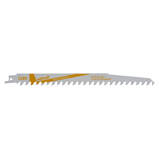 wolfcraft GmbH 2289000 stiksav, rullesav & sabelsavklinge Saber savklinge Krom vanadium stål (Cr-V) 2 stk