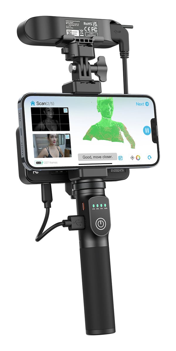Creality CR-Scan Ferret Pro, 3D-scanner (sort)