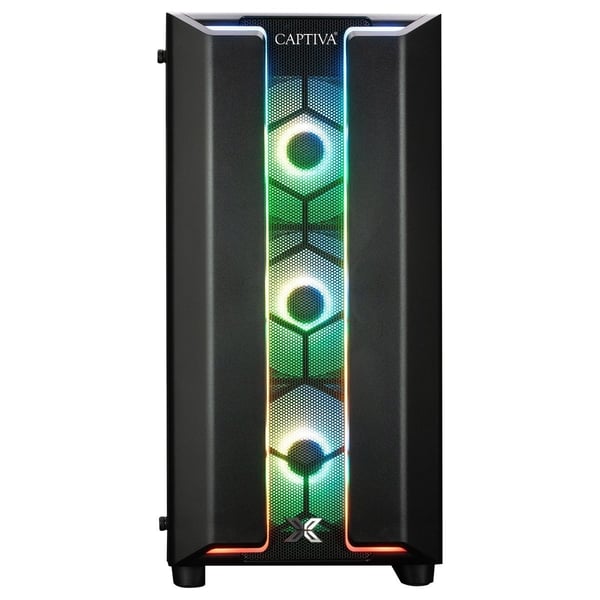 CAPTIVA 99475 PC/arbejdsstation AMD Ryzen™ 7 9850X3D 32 GB DDR5-SDRAM 1 TB SSD NVIDIA GeForce RTX 5090 Sort