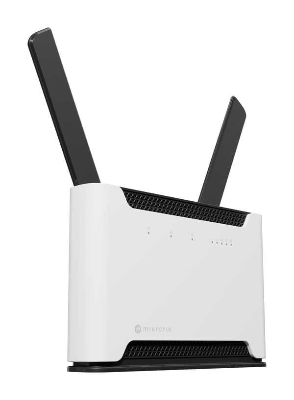 Mikrotik S53UG+5HaxD2HaxD-TC&FG621-EA trådlös router Gigabit Ethernet Dual-band (2,4 GHz / 5 GHz) 4G Svart, Grå
