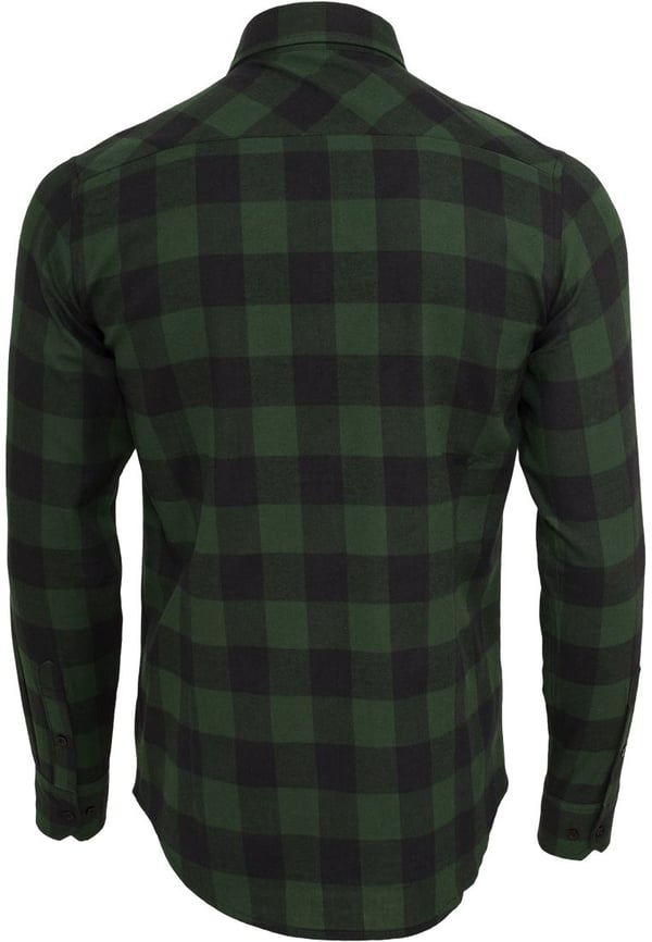 Urban Classics Checked Flanell Skjorte Langærmet Bomuld