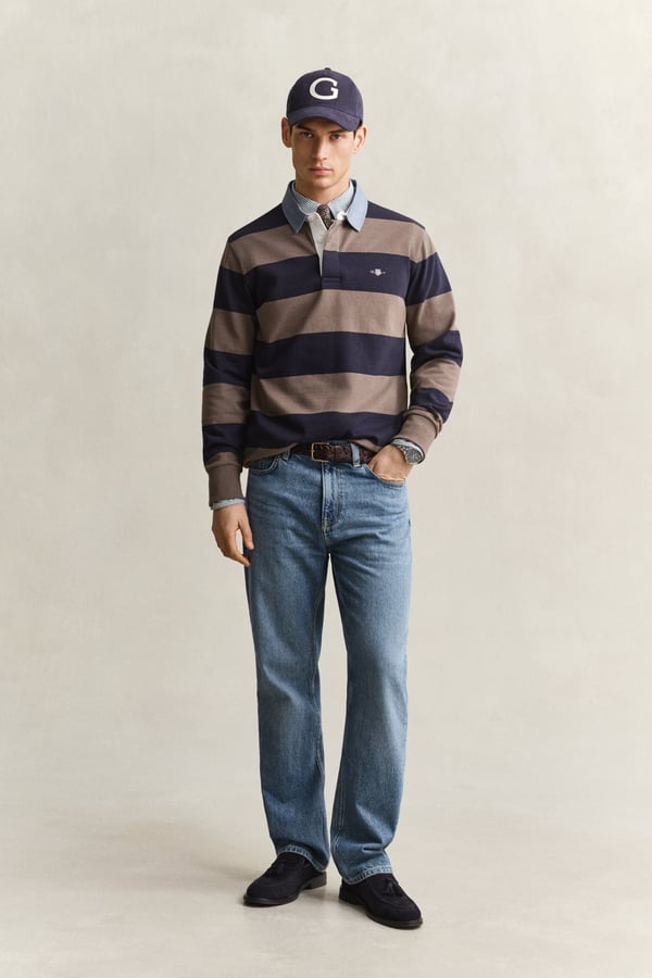 Gant 2004083-260 Pikétröja Button down-krage Långärmad Bomull