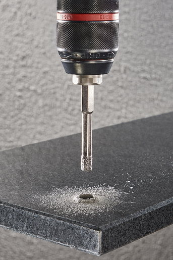 Miniatyrbillede 2 af 6: wolfcraft GmbH 5991000 borehoved Diamantborebit 1 stk