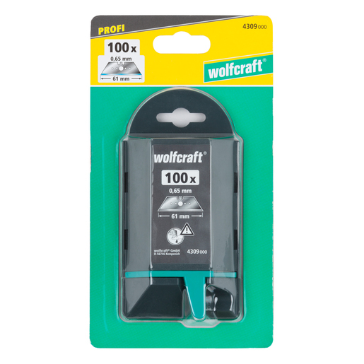 Miniatyrbillede 3 af 3: wolfcraft GmbH 4309000 blad til hobbykniv 100 stk