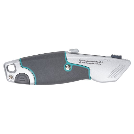 wolfcraft GmbH 4200000 hobbykniv Blå, Grå, Metallic Barberblad kniv
