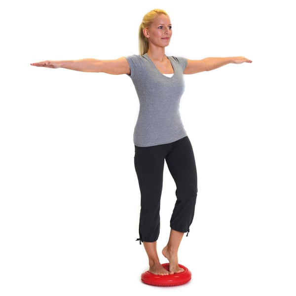 SISSEL Balancefit Balansstegtränare Röd