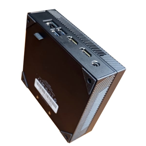 Pikkukuva 1 / 8: Leotec LEMPC24 barebone-tietokonerunko Kuutio Musta 2 GHz