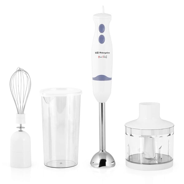 Miniatyrbillede 1 af 7: Orbegozo BT 1320 0,6 L Nedsænkning blender 400 W Hvid