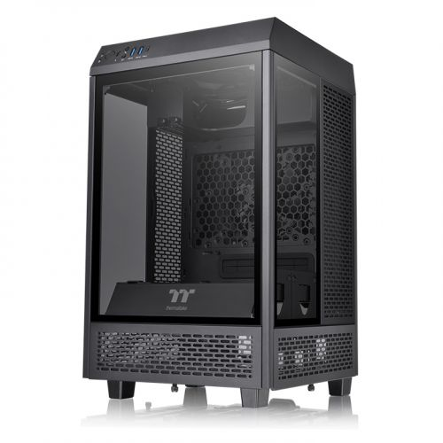 Miniatyrbillede 6 af 6: Thermaltake The Tower 100 Mini Tower Sort