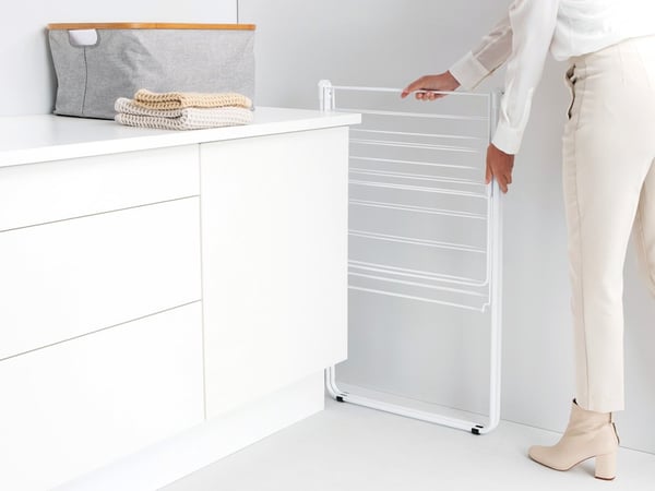 Brabantia HangOn Vedhæftningsstativ Hvid