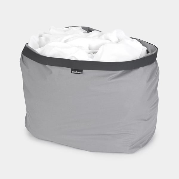 Pikkukuva 3 / 4: Brabantia 200700 pyykkikori 60 L Ovaali Harmaa