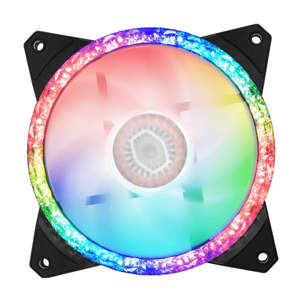 Miniatyrbillede 3 af 4: Cooler Master MasterFan MF120 Prismatic Computerkabinet Ventilator 12 cm Sort 1 stk