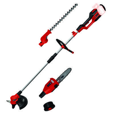 Einhell 3410901 röjsåg och grästrimmer Batteri Svart, Röd