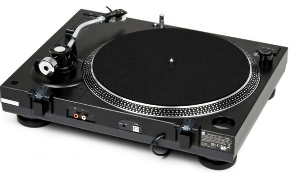 Dual DTJ 301.1 DJ pladespiller Direkte drev DJ pladespiller Sort