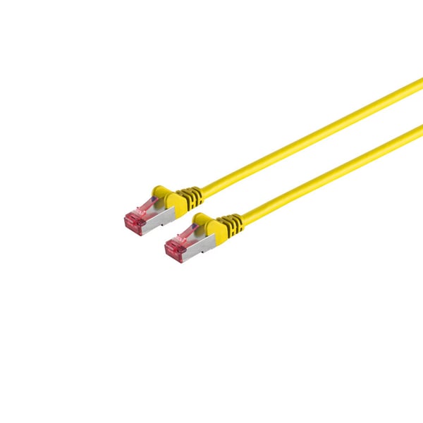 S/CONN maximum connectivity 75711-A0.15Y netværkskabel Gul 0,15 m Cat6/6e/6a S/FTP (S-STP)
