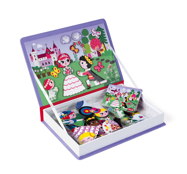 Miniatyrbild 9 av 9: JANOD Princess Magneti'book