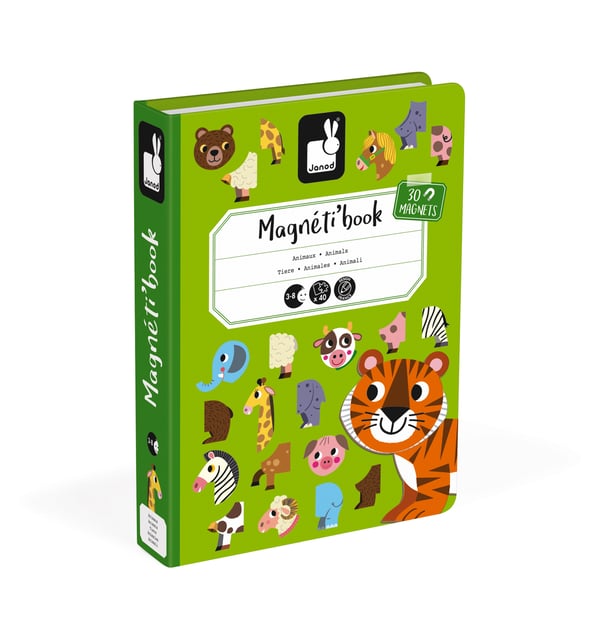 Pikkukuva 1 / 9: JANOD Animals Magneti'book