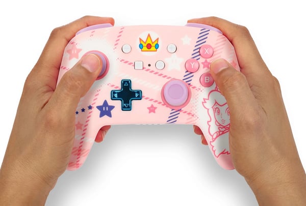 Miniatyrbillede 9 af 12: PowerA NSGP0255-01 spil-controller Lyserød Bluetooth Gamepad Nintendo Switch, Nintendo Switch Lite, Nintendo Switch OLED