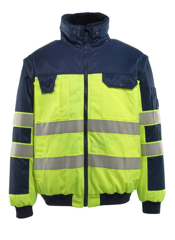 MASCOT 00920-660-171 Jakke Marineblå, Gul