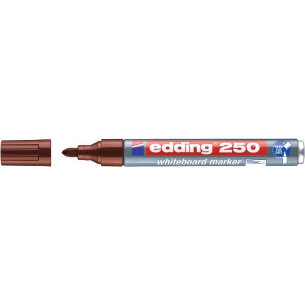 Miniatyrbillede 1 af 6: Edding 250 speedmarker 1 stk Projektilspids Brun