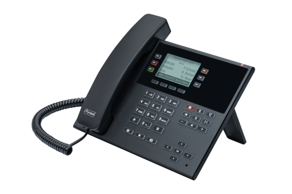 Auerswald COMfortel D-210 IP-telefoner Svart 3 linjer LCD
