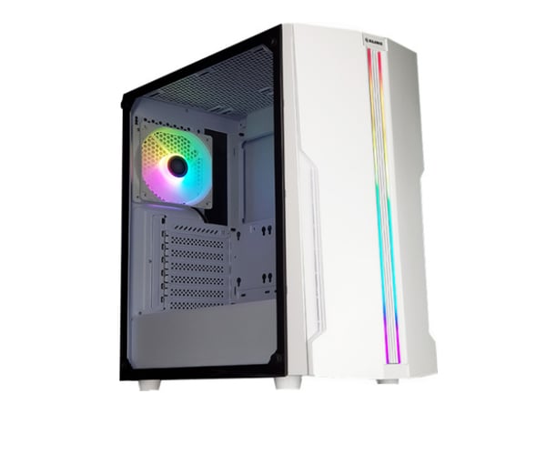 Miniatyrbild 1 av 3: Xilence Performance C XG221 datorväskor Midi Tower Vit