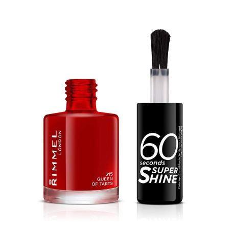 Rimmel 60 Seconds Super Shine Nagellack 8 ml Röd