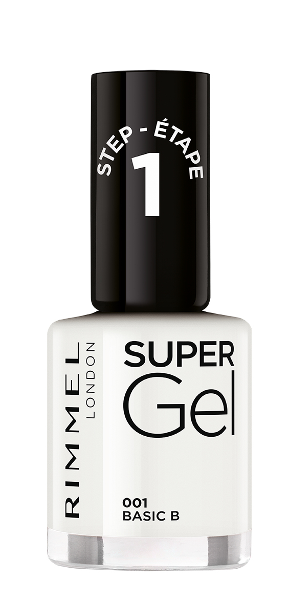 Rimmel Super Gel kynsilakka 12 ml Valkoinen