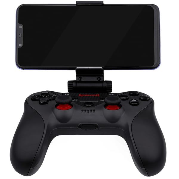 REDRAGON Ceres G812 Sort Bluetooth/USB Gamepad Analog/digital Android, PC, PlayStation 4, iOS