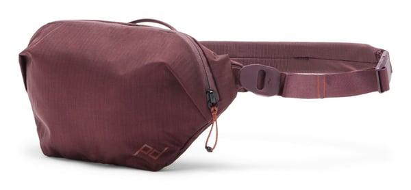 Peak Design Outdoor Sling midjeväska Tyg, Nät, Nylon, Polyuretan (PU) Bordeaux