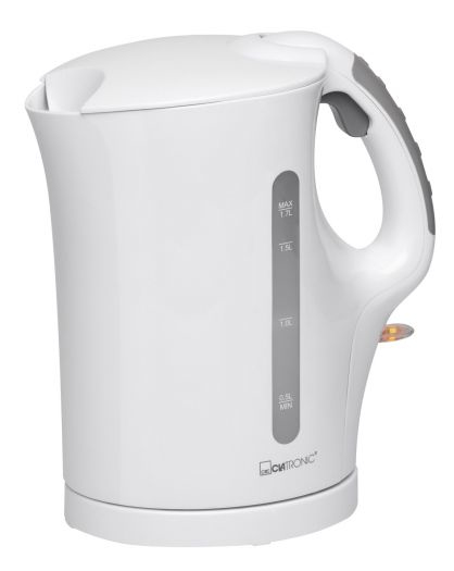 Clatronic WK 3445 elkedel 1,7 L 2200 W Hvid