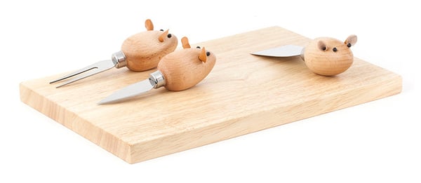 Miniatyrbillede 1 af 3: Kikkerland CHS07 ost servering kit 1 stk