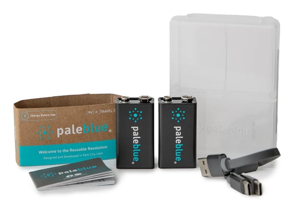 Pale Blue PB-9V-C-DC kotitalousparisto Ladattava akku Litiumioni (Li-Ion)