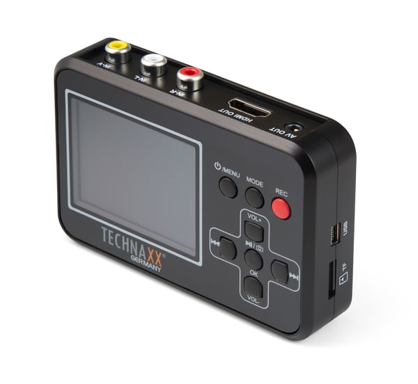 Technaxx 4980 digitaalivideonauhuri Musta