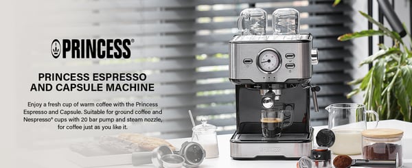 Princess 249412 Vejledning Espressomaskine 1,5 L