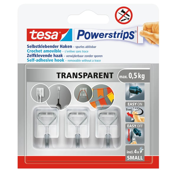 TESA 576150000300 Indendørs Universal krog Hvid 3 stk