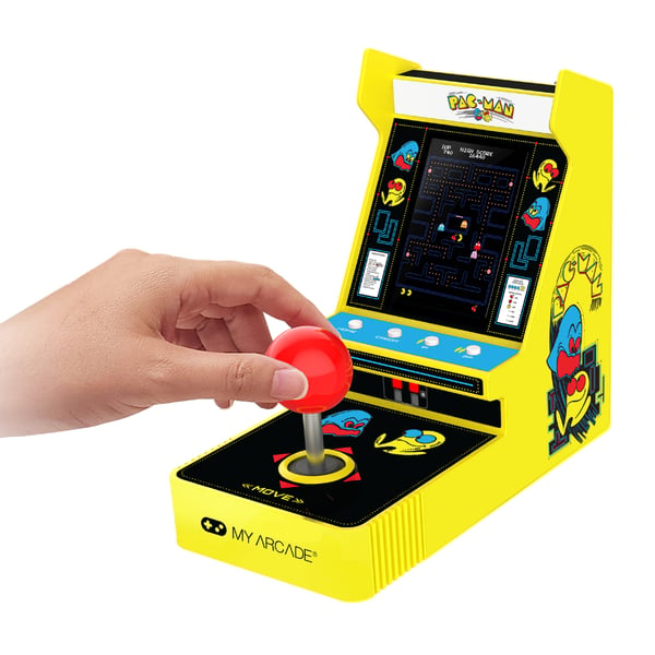 Miniatyrbillede 3 af 5: My Arcade DGUNL-7073 bærbar spilkonsol 8,89 cm (3.5") Sort, Gul