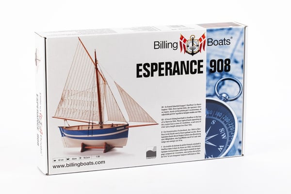 Billing Boats BB908 Esperance Sailing boat model Monteringssæt 1:30