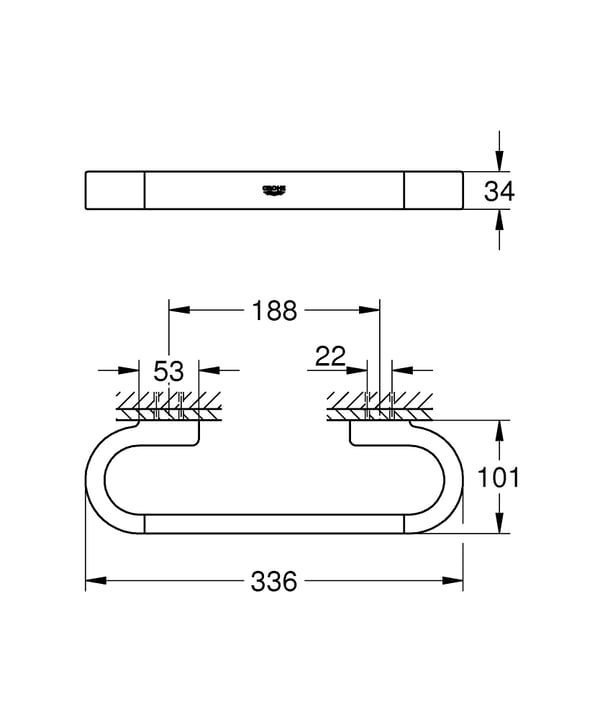 GROHE Selection 1 stk