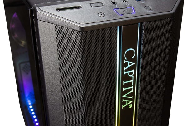 CAPTIVA 92795 PC/arbejdsstation AMD Ryzen™ 5 9600X 32 GB DDR5-SDRAM 1 TB SSD NVIDIA GeForce RTX 5060 Sort