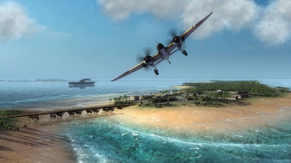 Pikkukuva 8 / 10: Kalypso Air Conflicts: Pacific Carriers Vakio Saksa PlayStation 4