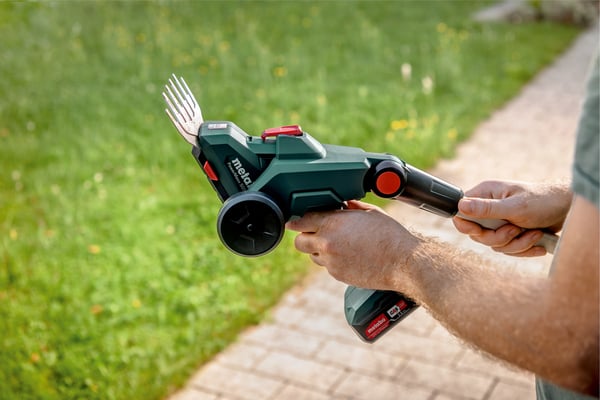 Metabo POWERMAXX SGS 12 Q batteridreven græssaks 11,5 cm 12 V Lithium-Ion (Li-Ion) Grøn