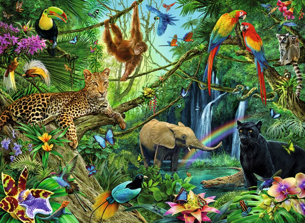 Ravensburger 12660 puslespil 200 stk
