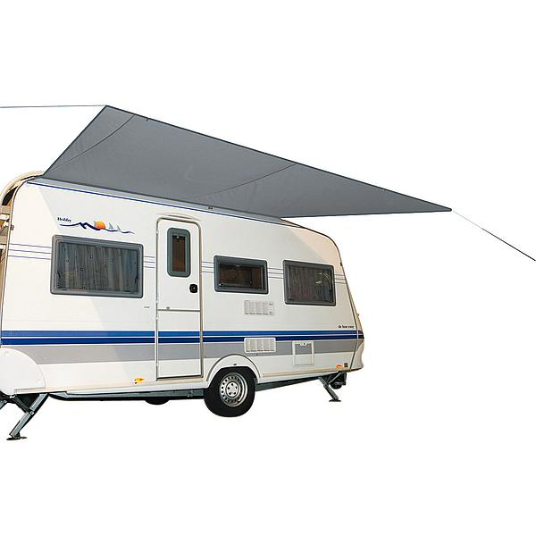 Miniatyrbild 1 av 2: Bo-Camp 4471548 markis Polyester Grå Fast Fasadmarkis