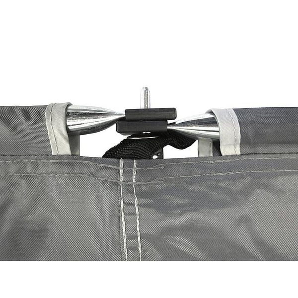 Miniatyrbillede 3 af 4: Bo-Camp Dennis 5000 mm Anthracit, Grå Nylon Polyvinylchlorid (PVC)